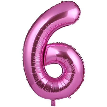 40インチ 風船 (0-9)ピンクの数字ヘリウムの誕生日パーティーの装飾のアラビア数字2
