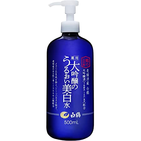 日本盛 日本酒の保湿化粧水 しっとり 500mL(無香料 無着色 弱酸性 高保湿)