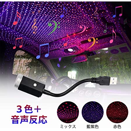 【Amazon限定ブランド】LETOUR 車内 led テープ ライト イルミネーション 5050RGB 18LED×4本 72LED 高輝度フットライト 足下照明 車内装飾 音に反応 全8色に切替 防水 リモコンとカーチャージャー付き