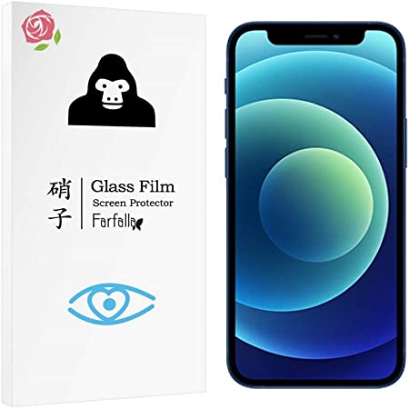 ブルーライトカット iPhone11 / iPhoneXR ガラスフィルム 液晶保護 Farfalla