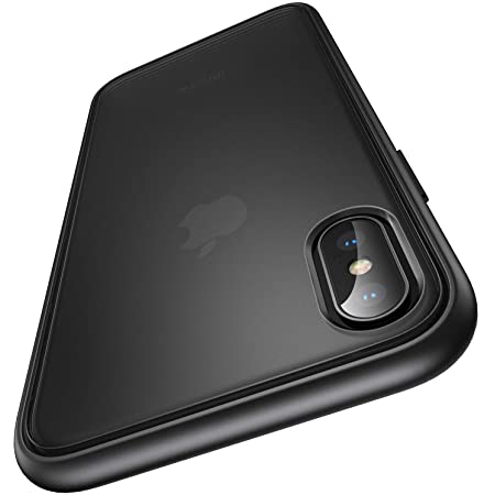 iFace Reflection iPhone XS/X ケース クリア 強化ガラス [グレー]