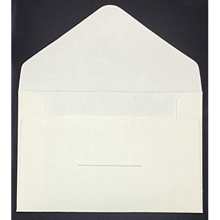 MBK 名刺５号 洋封筒 名刺封筒 100枚 サイズ109×69 (オフホワイト)