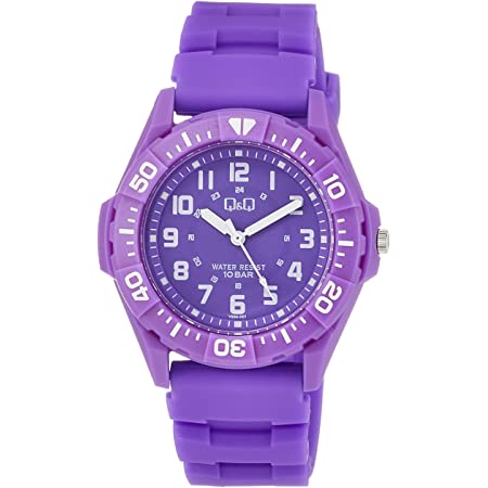 [シチズン Q&Q] 腕時計 アナログ 防水 ウレタンベルト VS38-001 レディース ピンク