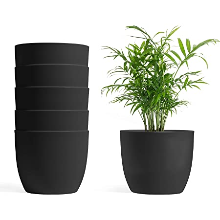 T4U 13.5cm 植木鉢 自己給水プランター 水位計付き 現代風 フラワーポット 観葉植物 多肉植物 花 ハーブ サボテン適用 白 3点セット