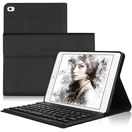 COO iPad Mini 5/4 キーボード ケース 専用対応 7.9インチ iPad Mini 5/4 汎用 スマートカバー Apple Pencil収納 ワイヤレス Bluetooth キーボード 脱着式 手帳型 オートスリープ機能 多角度調整 軽量 薄型 全面保護 日本語説明書付着 (ローズゴールド)