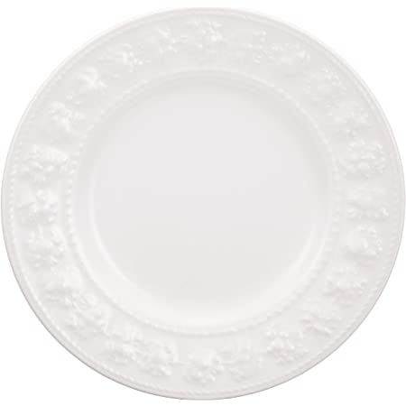NARUMI(ナルミ) プレート 皿 ホニトン・レース ホワイト 26cm 電子レンジ温め 食洗機対応 51952-5811