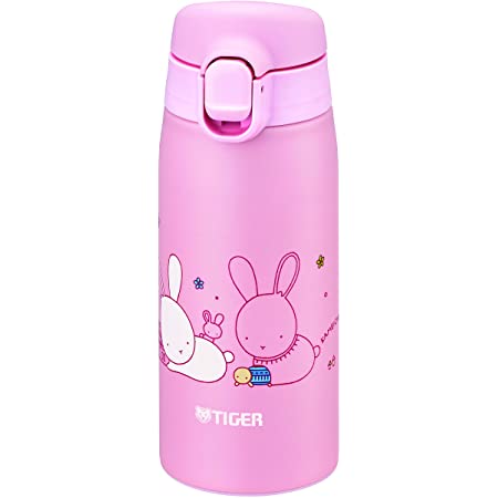 タイガー 水筒 350ml かめいち堂 マグ ステンレスボトル ワンタッチ 軽量 ウサギ MCT-A035P