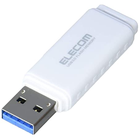 エレコム USBメモリ 16GB USB3.0 3.1 (Gen1) なくさないキャップ ブルー MF-FCU3016GBU