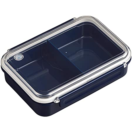 OSK 弁当箱 ランチボックス まるごと冷凍弁当 ネイビー 800ml [保存容器/冷凍OK/レンジOK/仕切付] 日本製 食洗機対応 PCL-5S