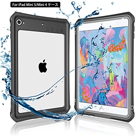 SUPCASE iPad Mini5 ケース 2019 New iPad Mini4併用 アイパッド 全面保護 スタンド機能 スクリーン保護 フロント液晶フィルム付属 耐衝撃 傷防止 頑丈 UBproシリーズ ブラック
