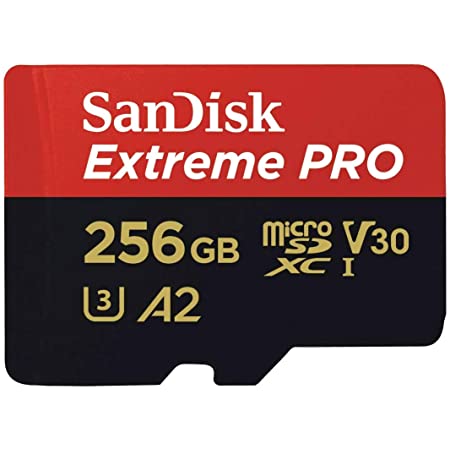 microSDXC 256GB Extreme PRO UHS-1 U3 V30 4K Ultra HD アプリ最適化 A2対応 SDアダプター付【JNH独自5年保証】 [並行輸入品]