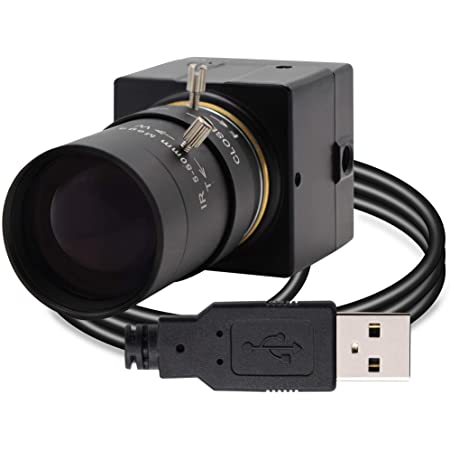 カメラ USB 5-50mm 可変焦点レンズ ウェブカメラ 高速 VGA 100fps USB カメラ CMOS OV2710 センサー フルHD 1080P USBカメラ アルミニウムミニケース付き ウェブカメラ Android Windows Linux PC Mac用