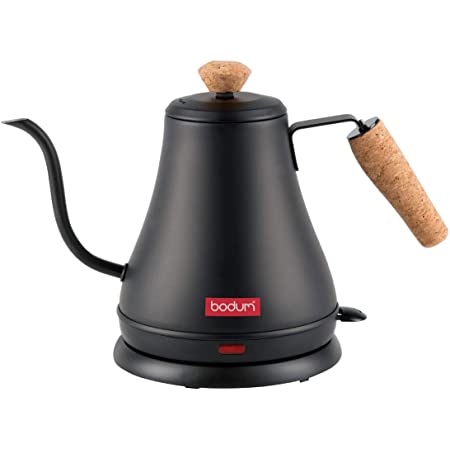 BODUM ボダム MELIOR メリオール グースネック 電気ケトル 800ml ブラック 【正規品】 11883-259JP