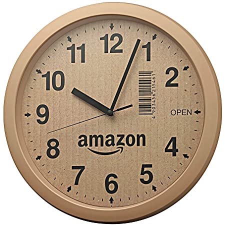 【Amazon.co.jp 限定】リズム(RHYTHM) 掛け時計 ブラウン Φ33x4cm オリジナル 4KG712CZ06