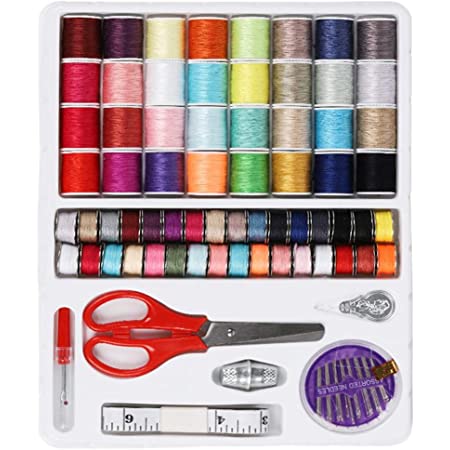 手縫い系 裁縫糸 裁縫 糸セット 裁縫 糸 ソーイングセット 裁縫道具 32色 常備糸64個セット