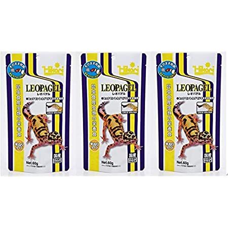 [セット品] レオパゲル 60g × 1個 キョーリン ヒカリ 昆虫食爬虫類の栄養食 ＋ SHOWルイボスティー1袋