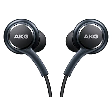 SAMSUNG EO-IG955 Earphones Tuned by AKG/Galaxy ギャラクシー イヤホン [並行輸入品] バルク品【S10付属純正イヤホン】SamsungロゴS9, S8他 (White(白）)