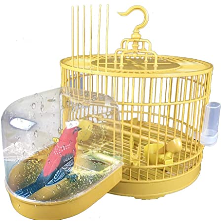 鳥 水浴び 容器 オウム入浴 オウム用品 鳥風呂 鳥かご 入浴 アクセサリー バスタブ インコ 小鳥用 バードバスタブ浴槽 ペット用品 清掃簡単