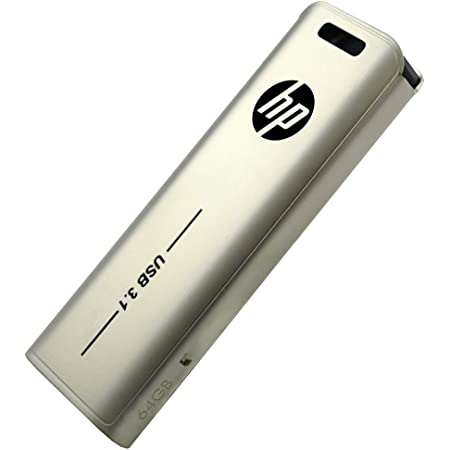 ヒューレット・パッカード(HP)ブランド USB3.1高速メモドライブリ プッシュ式タイプ 64GB/HPFD796L-64