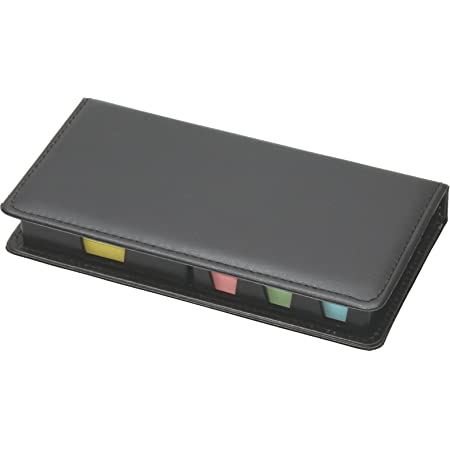 ポストイット 付箋 強粘着 ポータブル ポップアップ ケース付き 黒 75×25mm×3色 各28枚 POFP-TRIO1