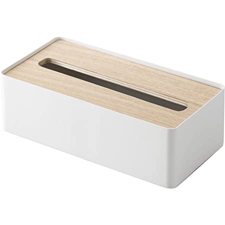 【ティッシュケース・ホルダー】 木製 ティッシュボックス おしゃれな ティッシュケース ティッシュ カバー ケース 可能 ベージュ・ダークブラウン 約26×13×7.5cm (ベージュ)