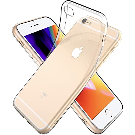 Youriad iPhone 6S / 6 ケース カバー | 透明 クリア ソフト カバー| 特徴 軽量 薄型 ストラップ 滑り止め 落下防止 TPU(iPhone6S iPhone6 カバー 専用)