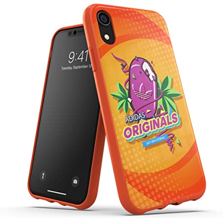 アディダスオリジナルス iPhone XS Maxケース BODEGA アクティブオレンジ [adidas OR Moulded Case BODEGA FW19 for iPhone XS Max active orange]