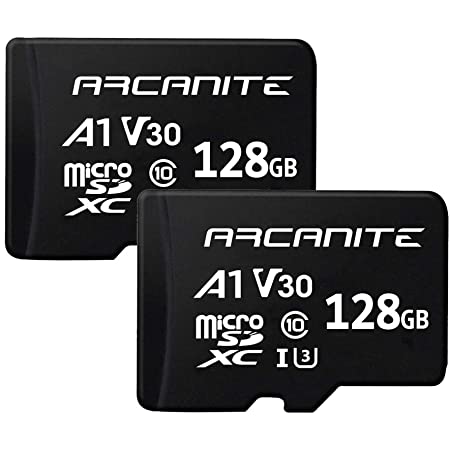 【Amazon.co.jp 限定】アルカナイト(ARCANITE) 2枚セット 128GB microSDXCカード UHS-I U3, A1, V30, 4K, C10 – AK2PV30A1128