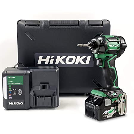 HiKOKI(ハイコーキ) 旧日立工機 コードレスインパクトドライバ  スライド式リチウムイオン電池 10.8V WH12DA(2ES)