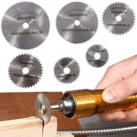  HSS鋼 砥石ソーブレード 木工用ブレード 木材を切る アルミ切断 （銀色）