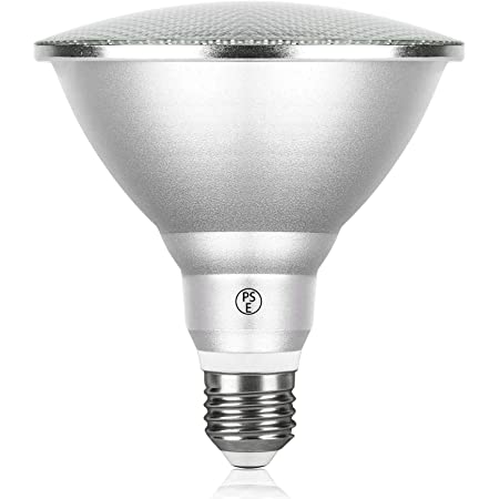 【3年保障】PAR38 LED電球 180W型相当 ビーム電球 ビームランプ 消費電力15W LED電球 E26口金 IP65防水加工 室内外兼用可能 長寿命 超軽量 PSE認証済 (昼光色)