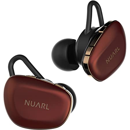 NUARL 完全ワイヤレスイヤホン ブラック IPX7防水 Bluetooth5.0 NT110-BK
