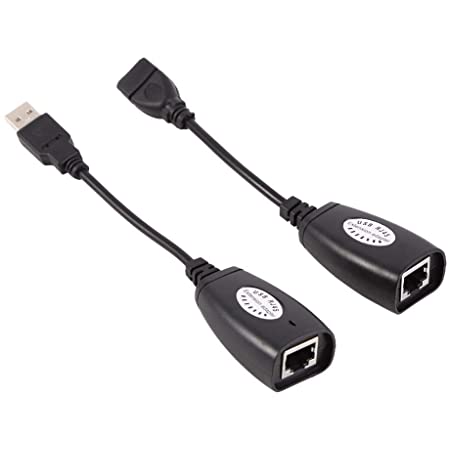 TESmart USB エクステンダ100m USB 延長器 サポートwindows osx Linxのunix等 最大480Mbpsのデータ伝送 USB 2.0デバイスのサポート