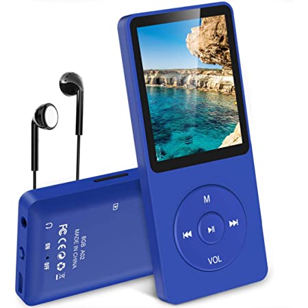 Surfans F20 HiFi MP3プレーヤーブルートゥース付き、ロスレスDSD デジタルオーディオミュージックプレーヤー、32 GBメモリカード付きの ポータブルオーディオプレーヤー、最大256GBをサポート