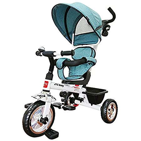 JTC(ジェーティーシー) 3 in 1 Tricycle かじとり三輪車　ペールブルー