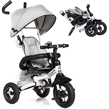 JTC(ジェーティーシー) 3 in 1 Tricycle かじとり三輪車　ペールブルー