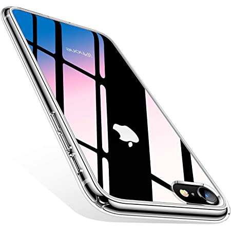 iPhone SE ケース 第2世代 iPhone8 ケース iPhone7 ケース2020年新型 クリア 透明 tpu シリコン メッキ加工 スリム 薄型 4.7インチ スマホケース 耐衝撃 黄変防止 一体型 人気 携帯カバー シルバー