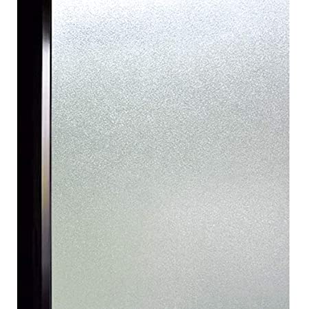 [Amazon限定ブランド] AIDON 窓 めかくしシート 窓用フィルム ガラスフィルム UVカット 窓飾りシート 断熱 遮光 水で接着 貼り直し可能 （44.5*400cm）