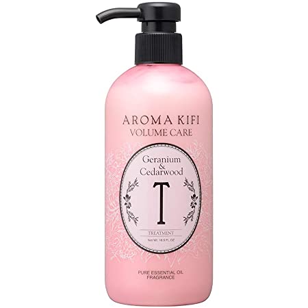 AROMAKIFI(アロマキフィ) オーガニック トリートメント 詰替え 400ml ダメージリペア パウダリーローズ