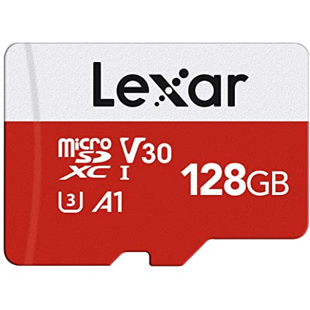 [Amazon限定ブランド] アクス 128GB microSDXCカード UHS-I U3, A1, V30, 4K Ultra HD, C10, SDアダプター付 – AXP4K128