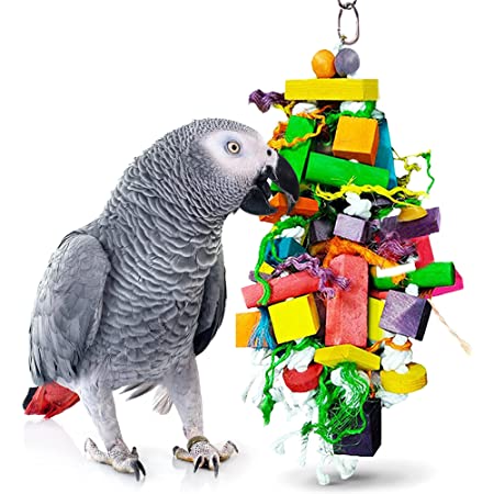4個 バードトイ 鳥おもちゃ オウム おもちゃ インコ おもちゃ 木製 遊び場 インコ 文鳥 ストレス解消 知育玩具 ゲージ 飾り 鳥用噛むおもちゃ ランダムの色