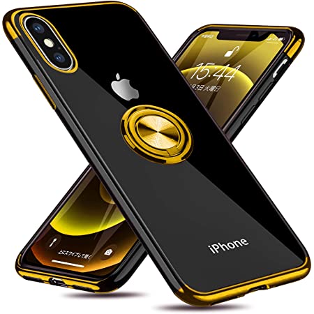 UNIQUEスマホiPhone X/XS 用ケース iPhone X/XS 用カバー 透明 両面強化ガラス 360°全面保護 アイフォンX/XS 用ケース マグネット式 金属ケース ワイヤレス充電 対応 軽量 薄型 レンズ保護 耐衝撃 取り付けやすい