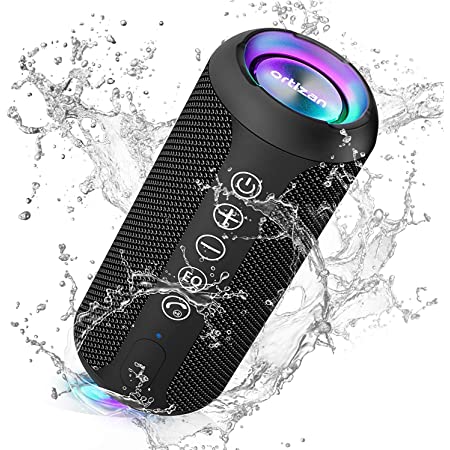【第2世代】 Anker Soundcore Flare Mini Bluetooth スピーカー 防水 重低音 360°サウンド 10W出力 大音量 ステレオペアリング IPX7 (ブラック)