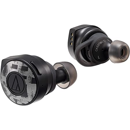 audio-technica SOLID BASS 完全ワイヤレスイヤホン 重低音 防滴仕様 最大約45時間再生 baanaiコラボモデル ATH-CKS5TW LTD