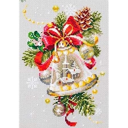 クロスステッチ刺繍キット Awesocrafts サンタクローススケートクリスマス 図柄印刷 DIY 初心者ホームの装飾 Cross Stitch (スケート)