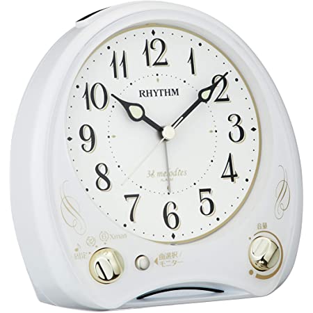セイコークロック(Seiko Clock) 置き時計 薄ピンクゴールド 本体サイズ: 8.1×15.9×4.9cm 目覚まし時計 電波 デジタル 温度 湿度 表示 SQ795G