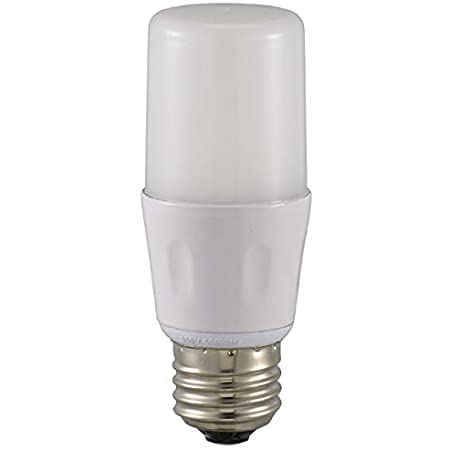 オーム電機 LED電球 T形(小形40形相当/512lm/電球色/E26/全方向270°/密閉形器具対応/断熱材施工器具対応) LDT4L-G IG92