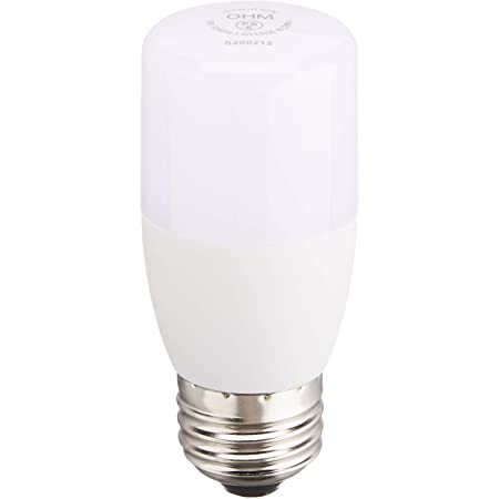 オーム電機 LED電球 T形(小形40形相当/468lm/電球色/E17/全方向270°/密閉形器具対応/断熱材施工器具対応) LDT4L-G-E17 IG92