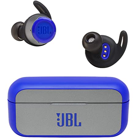 JBL REFLECT FLOW 完全ワイヤレスイヤホン 連続約10時間再生/IPX7防水/Bluetooth対応/トークスルー機能搭載 ブルー JBLREFFLOWBLU【国内正規品】