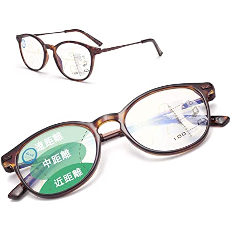 KLESIA　遠近両用 老眼鏡 サングラス クリップ付き　老眼鏡　ブルーライト 対応可　GZ (度数3.5, 黒)